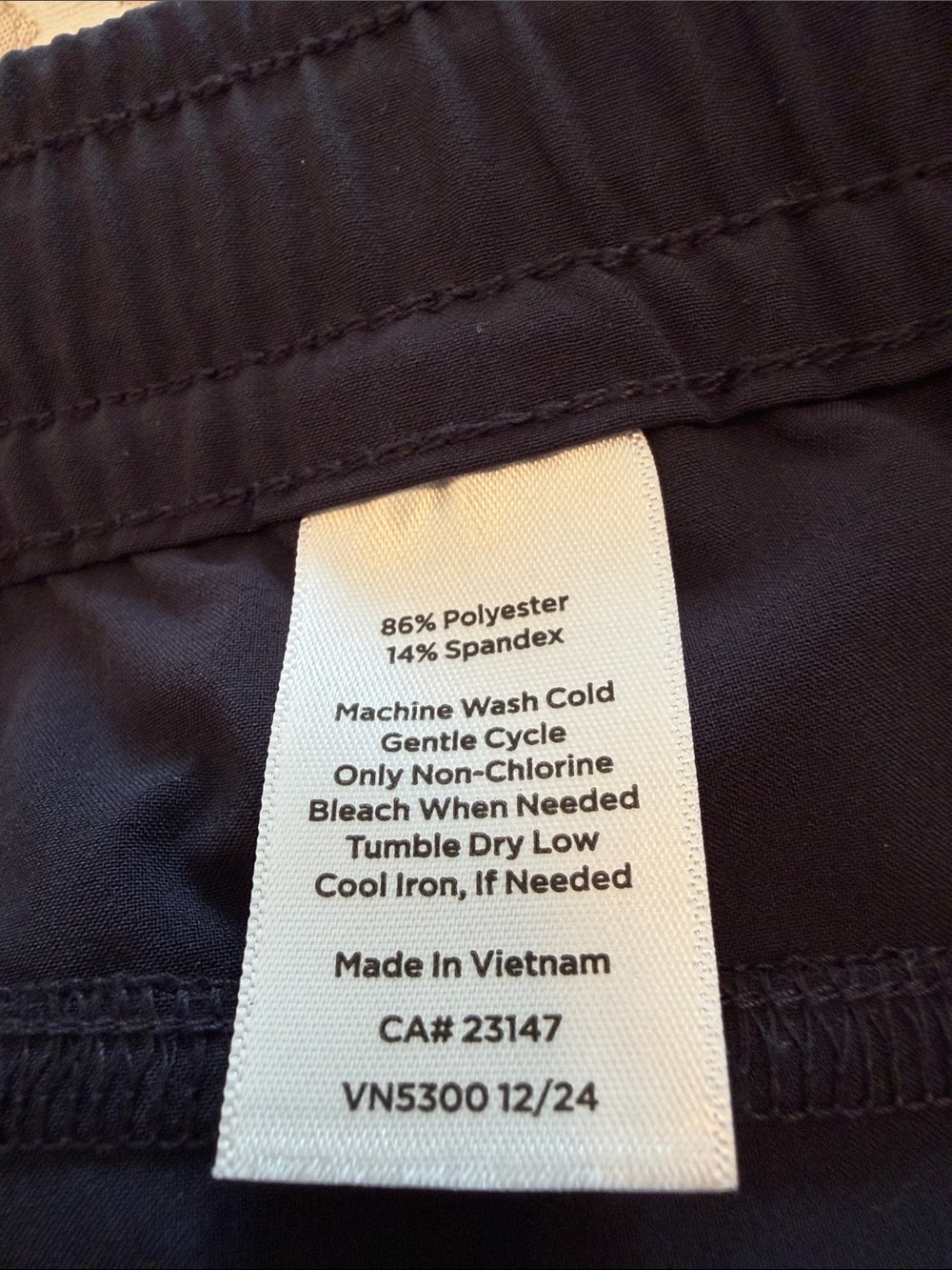 T by Talbots Navy Blue Skort/Short - Picture 7 of 9